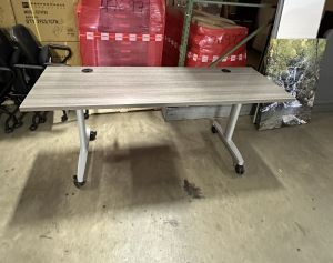 72 x 24 Modern Walnut Training Table